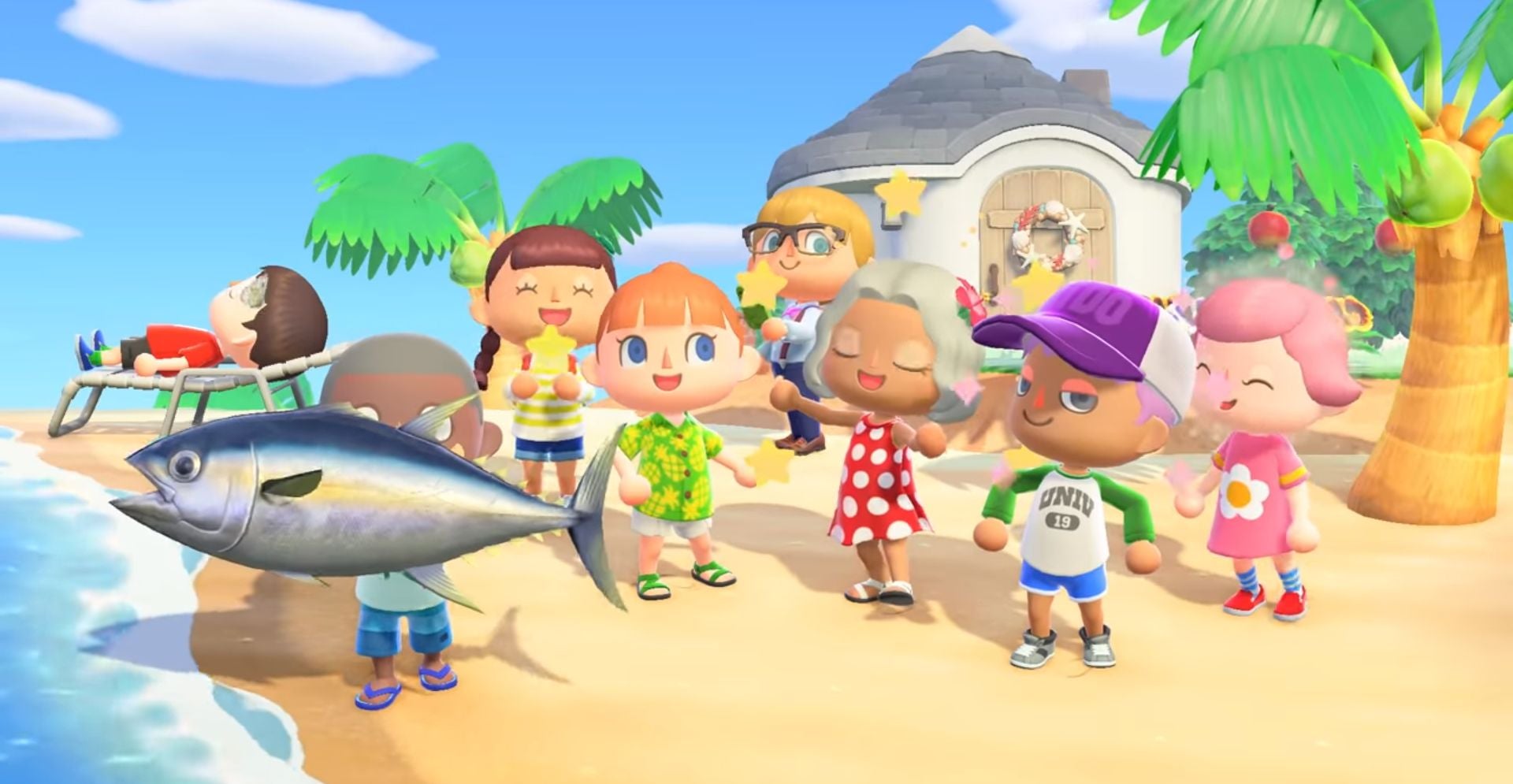Animal Crossing online multiplayer How to add friends by visiting and